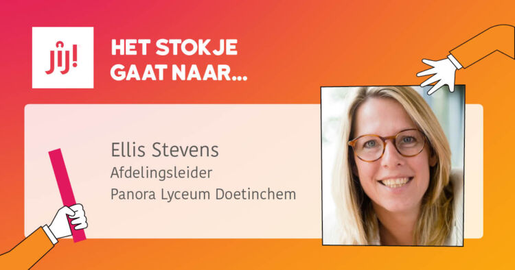 Stokje doorgeven Panora Lyceum